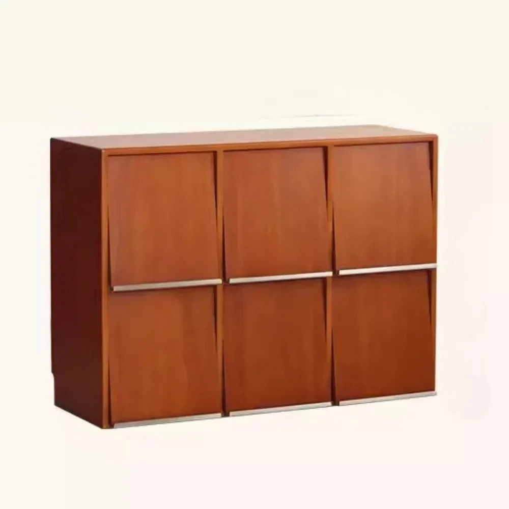 

Nordic Antique Solid Wood Cabinet Household Minimalist Display Cabinet