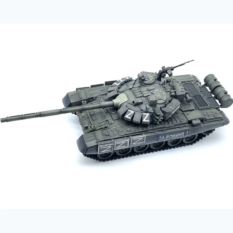 

Russian T-72 Tank 1:72 Scale plasticToy Gift Collection Simulation Display