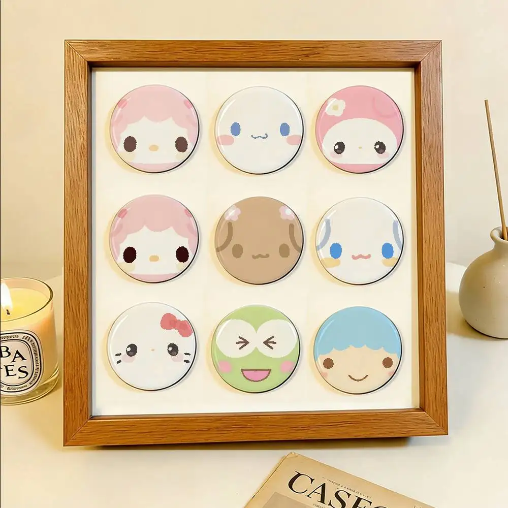 CuteS-sanrioS Kawaii Badge Pins For Friend, Backpack, Clothing, Collectible Accessories, Jewelry Gift