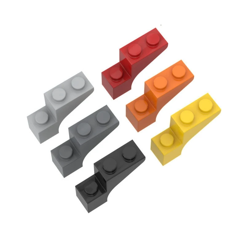 Small Particle Building Blocks MOC Assembly Spare Parts 1x3x2 High and Low Arch Bricks 858 Compatible with LEGO 88292