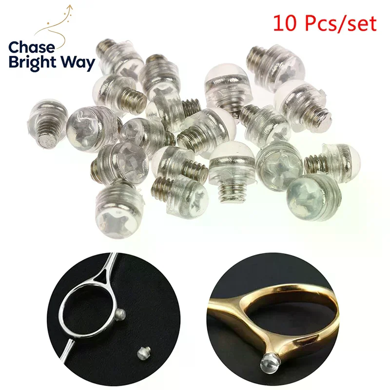 10pcs Hair Styling Accessories Hair Clippers Rubber Mufflers Muffler Replacement Hairdressing Scissors Silencers Shock Absorbers
