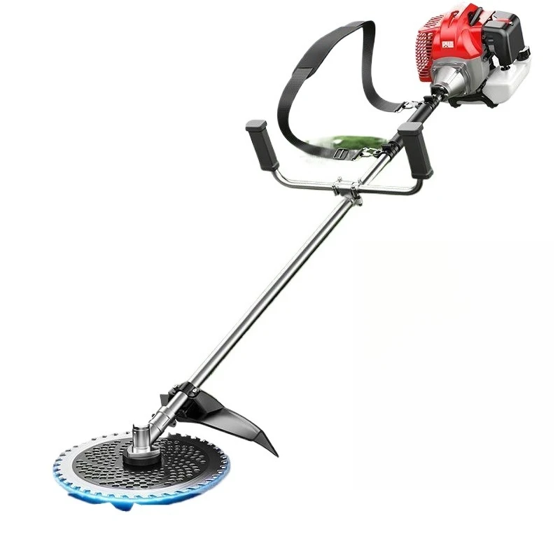 Electric start lawn mower, backpack type small household two-stroke multi-function lawn mower