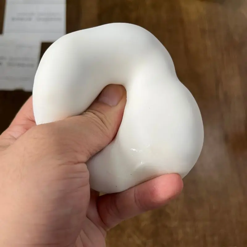 ASMR Stick Crunchy Soap Ball Squishy Stress Ball Filled Stick Soft Squeeze Fidget Toy Anti-Stress Anxiety Relief Hand Decompresn