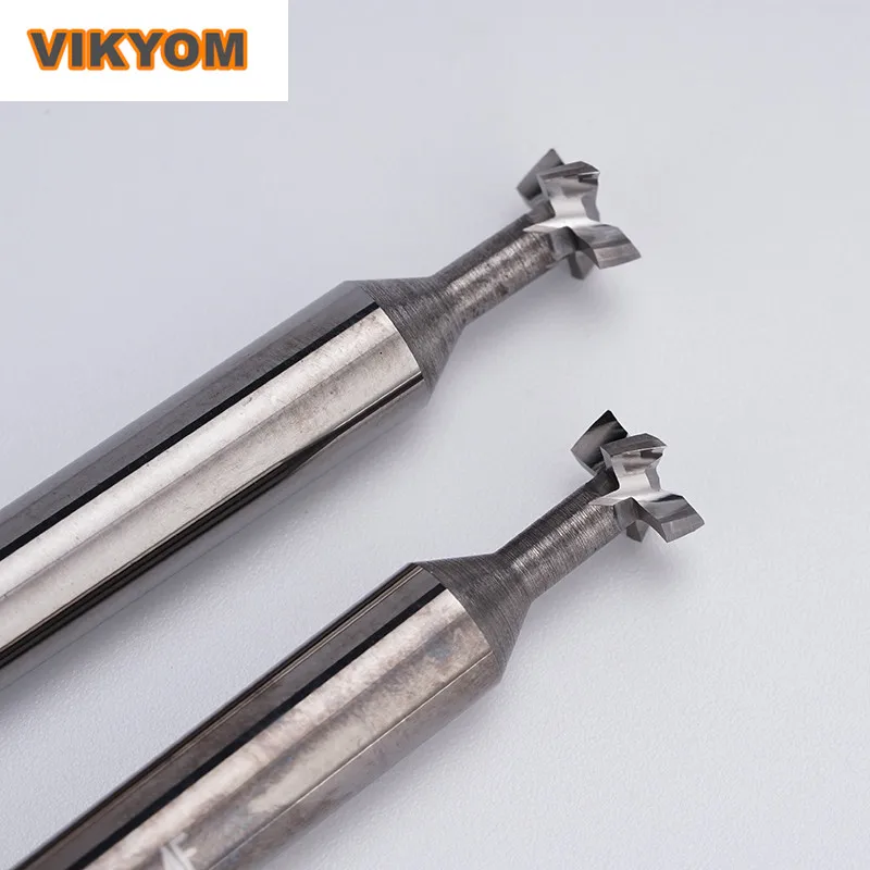 Tool Diameter 8mm~12mm Tungsten Steel T-type Carbide Milling Cutter 1 1.5 2 3 Thickness Wear-resistant High-strength