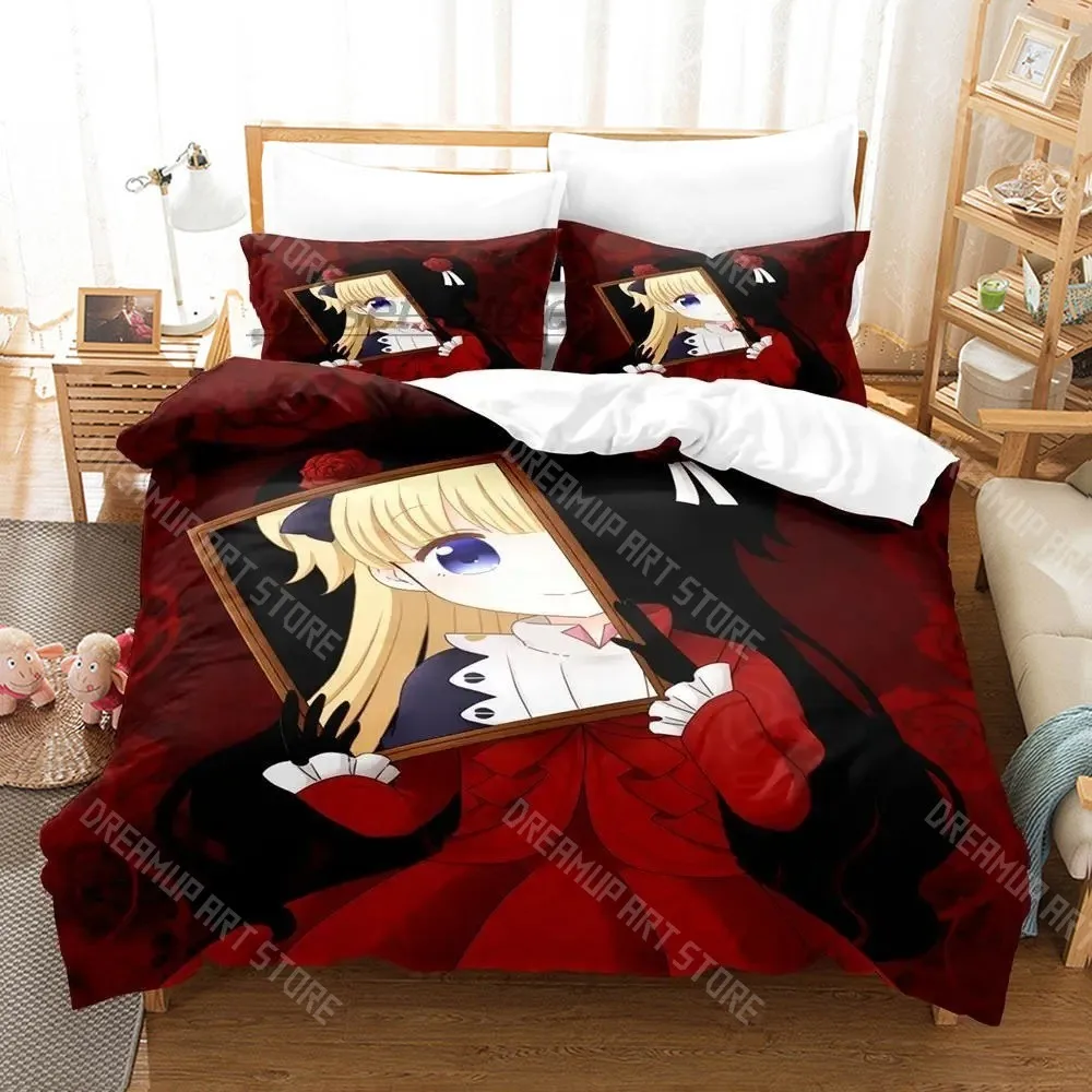 3D Printed SHADOWS HOUSE Anime Bedding Set for Boys Girls Duvet Cover Pillowcase Twin Queen King Full Single Double Sizes