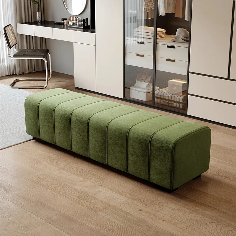 Modern Bench Stool Foot Makeup Living Room Bedroom Stool Office Entrance Mueble Recibidor De Entrada Chinese Furniture
