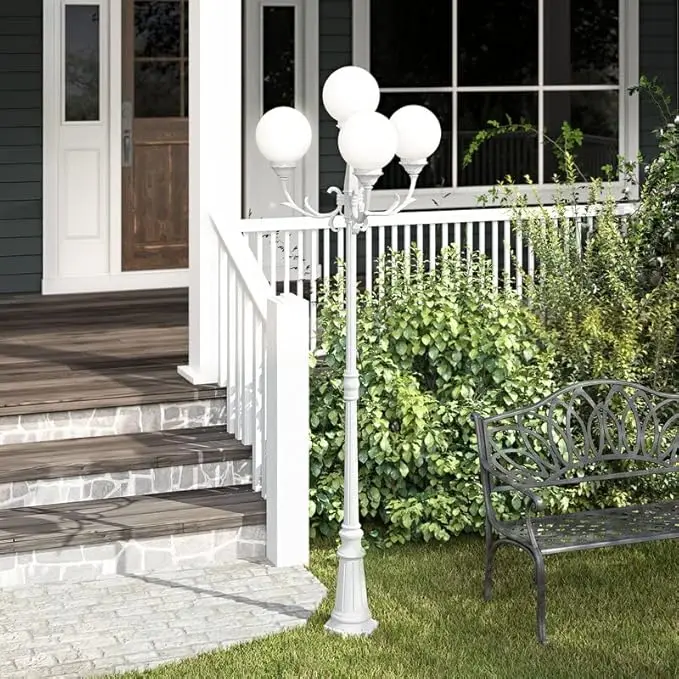 

1 шт. белый акриловый сменный плафон - крышка для потолочных, настенных светильников, фонарных столбов или уличных фонарей, ширина 5,9 дюйма, 7,9 дюйма, 9,8 дюйма.