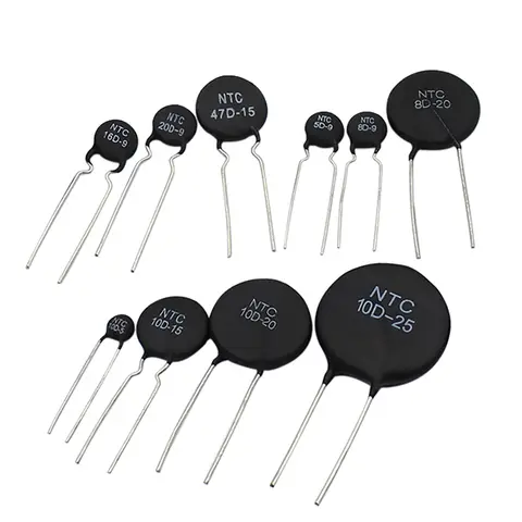 10PCS 5D-7 5D-9 5D-11 5D-15 5D-20 8D-20 10D-7 10D-9 10D-11 10D-13 10D-15 10D-20 47D-15 NTC Resistenza Termica