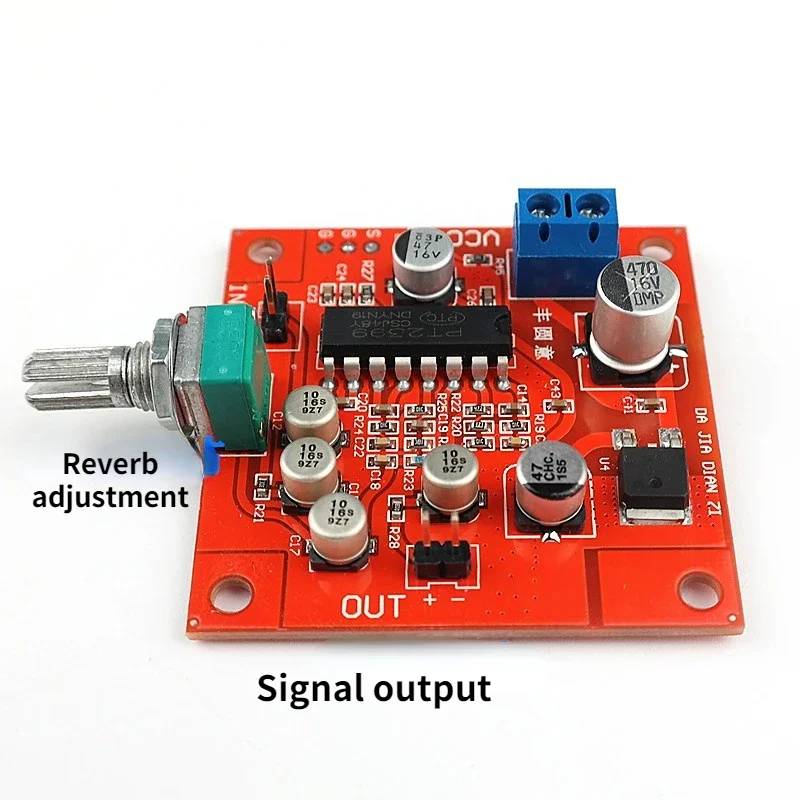 SOTAMIA PT2399 Mikrofon Papan Reverb Karaoke Papan Reverb Super M65831 DIY Stereo Amplifier Amplificador Audio Preamplifier