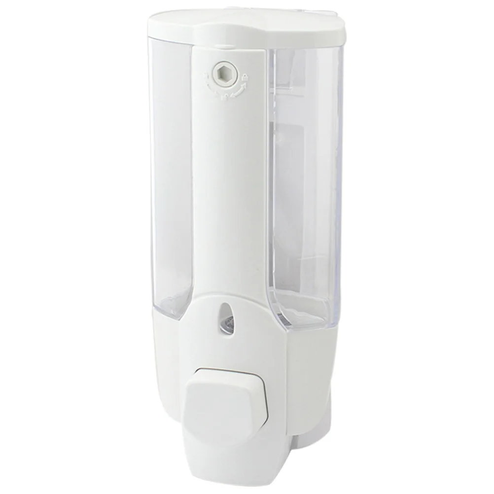 

350Ml Wall Mounted Soap Dispenser Manual Shampoo Lotion Pump Non- Easy Assemble Liquid Soap Box For Bathroom