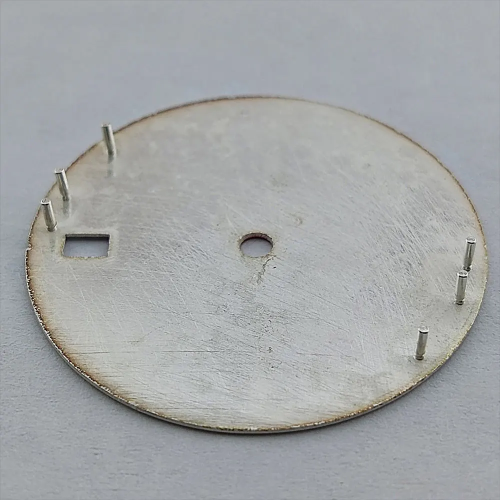 customized warrior dial color printing Watch dial 28.5mm NH35 dial watch components are fit for NH35/36 movement Luminous Dial