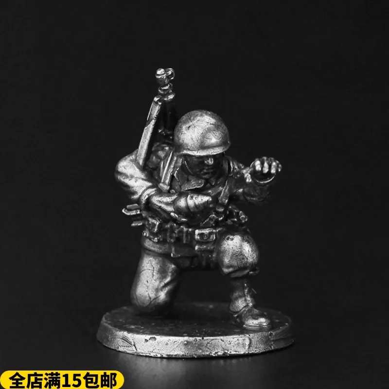 Individuation Ornament Metal military Series Model soldier Action Figures Board Game Ornament Accessories Craft Model Toys Gift