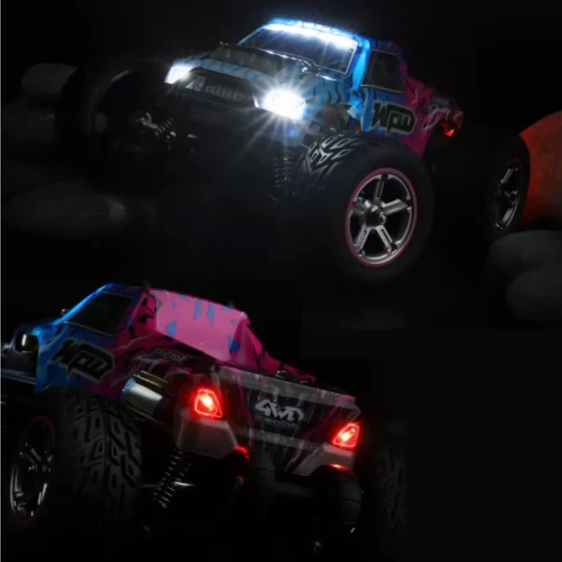 Wltoys 204006 1:20 Mini 4WD RC Monster Off Road Drift Truck Electric High Speed Racing Toy Car For Kids Outdoor Indoor Play