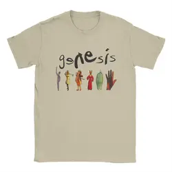 Genesis Band T Shirt for Men Cotton Creative T-Shirts Crewneck Tees Short Sleeve Tops 4XL 5XL