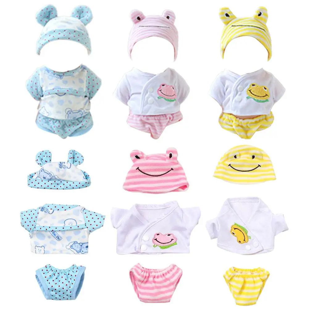 Vestiti per bambole da ragazza da 30 cm: abiti realistici per bambole con design di coniglio e rana, costumi carini per bambole da 30 cm, perfetti per vestire le bambole