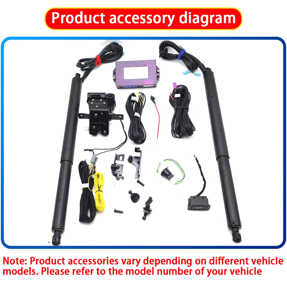 نظام الباب الخلفي الذي يعمل بالطاقة الذكية لـ SsangYong Actyon KGM Torres 2022-2025 طقم التحكم في رفع صندوق السيارة الكهربائي الذكي الأوتوماتيكي #6