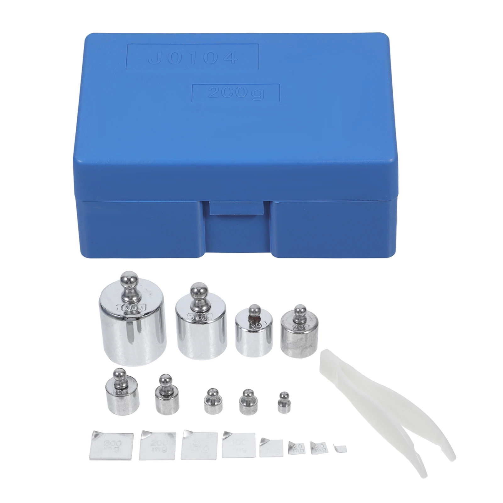 

200g Calibration Weight Set 10mg-100g High Accuracy Lab Weights Digital Scale Balance Scientific Instrument Laboratory Small
