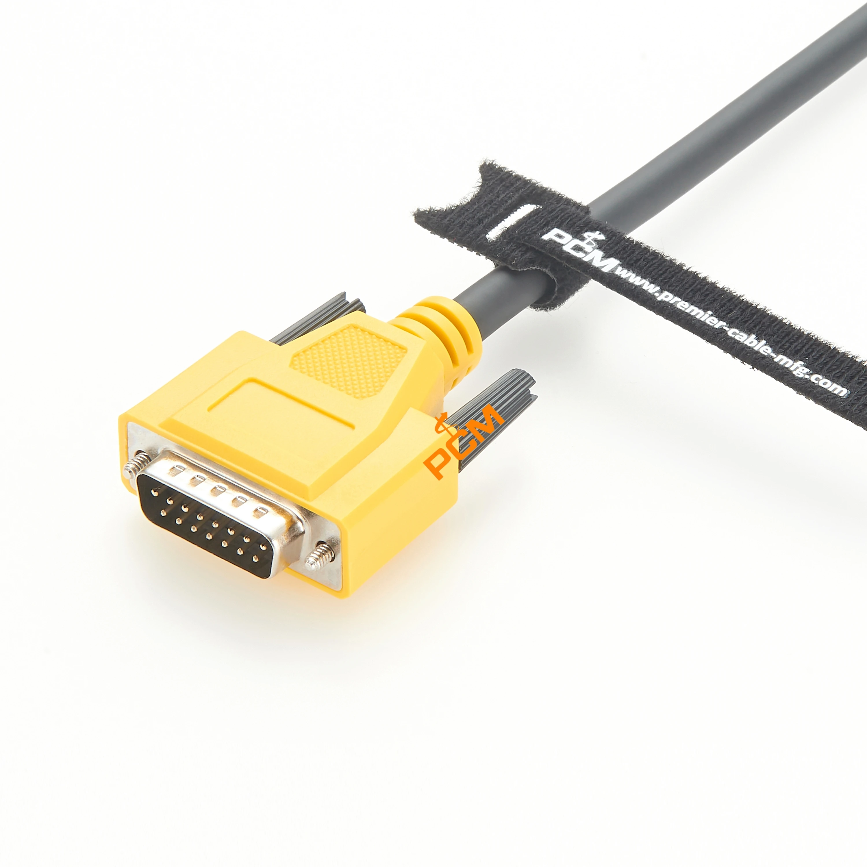 DB15 to M12 A-code 12-pin Cable, Trigger I/O Power Cable, Cognex I/O MODULE Cable, 2M, 5M, Industrial Vision System I/O Cable
