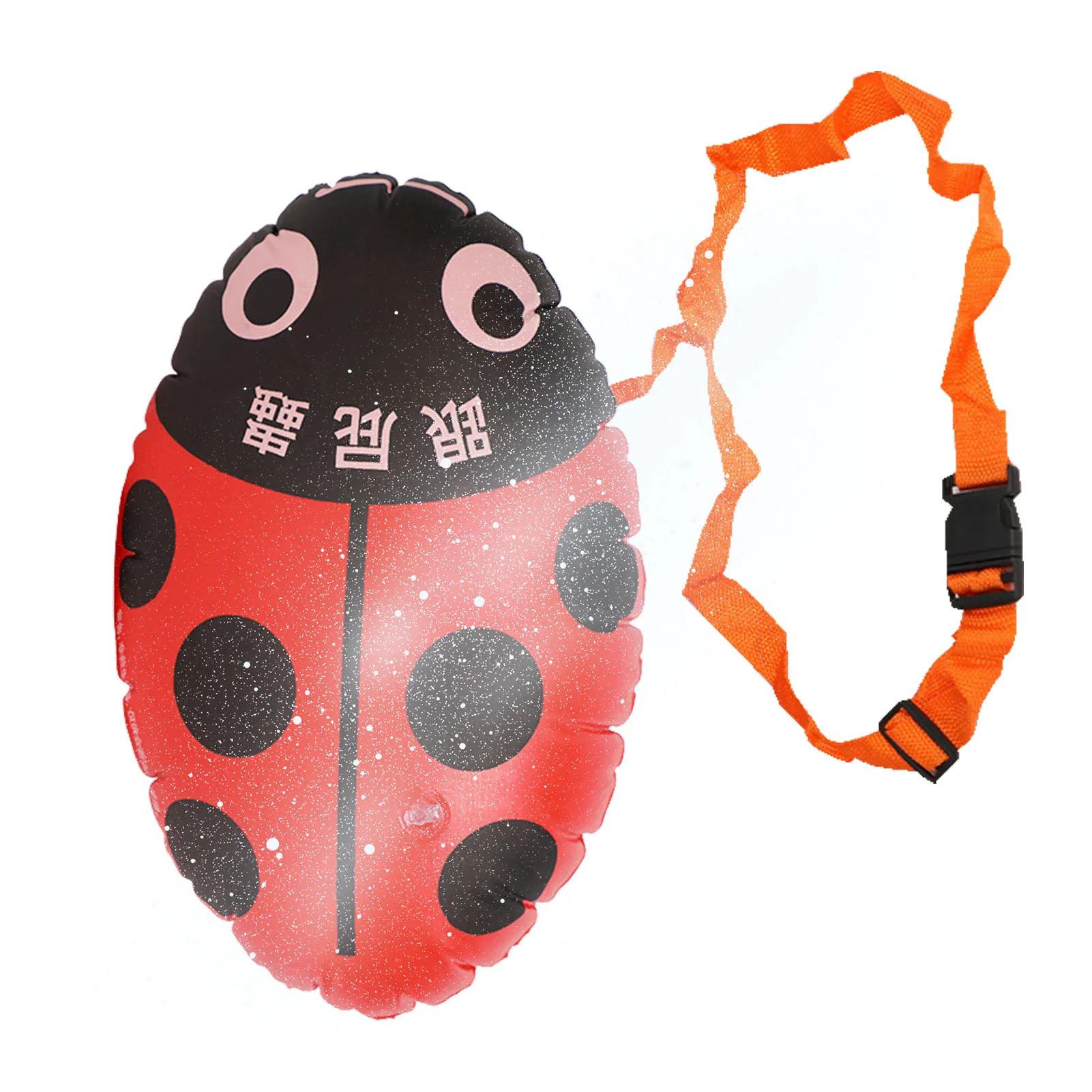 

1PC Beetle Float Bag Waterproof PVC Inflatable Swim Buoy Water Sport Lifesaver Swimming Buoy Air Dry Tow Sailing Flotation Bag