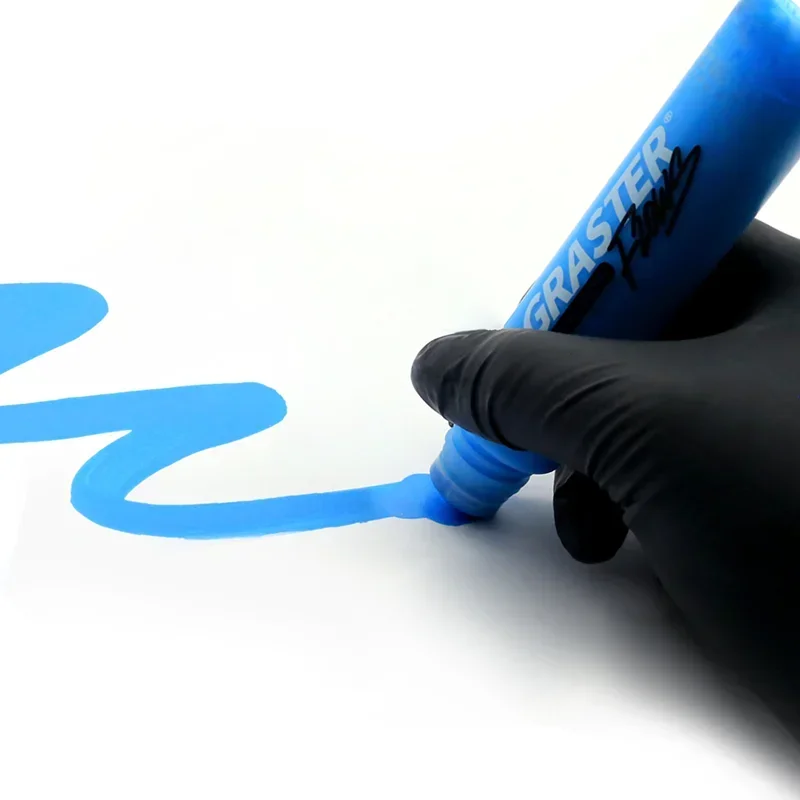 Graffiti Flow Pen Paint Marker Luminous Round Tip Signature Waterproof Ink Filled Highlighter 10mm Wall Painting DIY