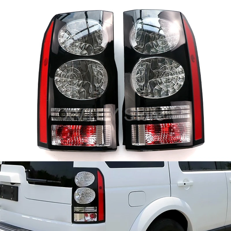 Car Rear LED Tail Light for Land Rover Discovery 3 2005-2009 4 2010-2016 Rear Lights Stop Brake Lamp Driving Running Light 1 Set