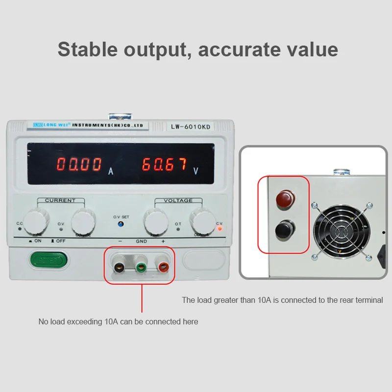 Longwei 15V 30V 60V 10A 20A 30A 60A 900W Stable Adjustable Bench