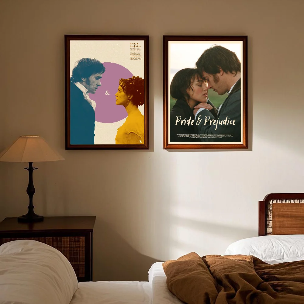 ملصق P-Pride & P-Prejudice عالي الدقة جدار لاصق مقاوم للماء لغرفة المعيشة المنزلية وغرفة النوم والديكور الجمالي