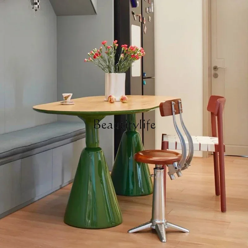 BJ Whole House Furniture Zhonggu Industrial Style Bar Stool Retro Iron Art Bar Counter High Stool