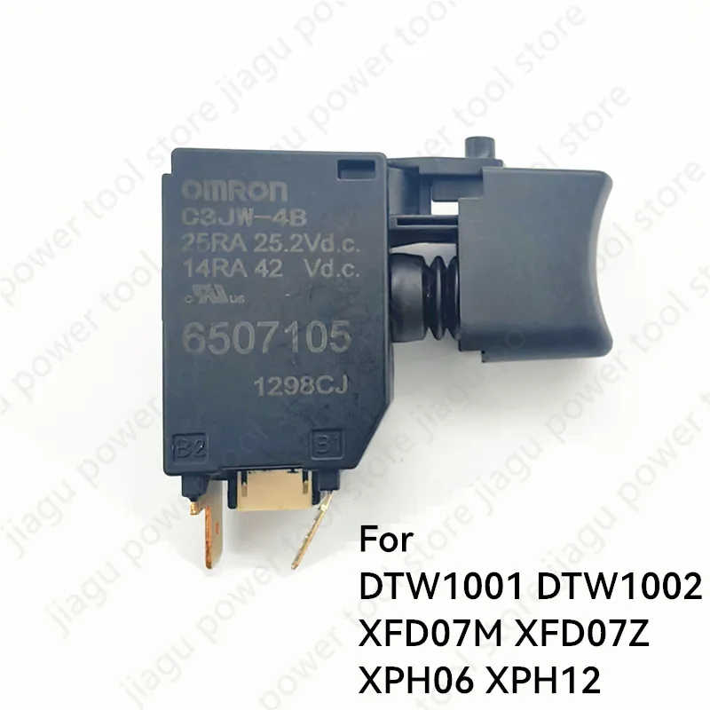 Switch Replace for Makita 6507105 DTW1001 DTW1002 XFD07M XFD07Z XPH06 XPH12 650710-5 143416-7