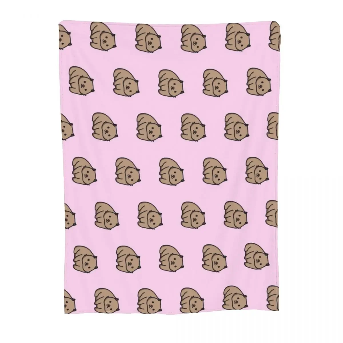 

winter 3d print blanket Wombat Throw Blanket Bed Fashionable Blanket Sofa bed livingroom bedroom for children birthday gift