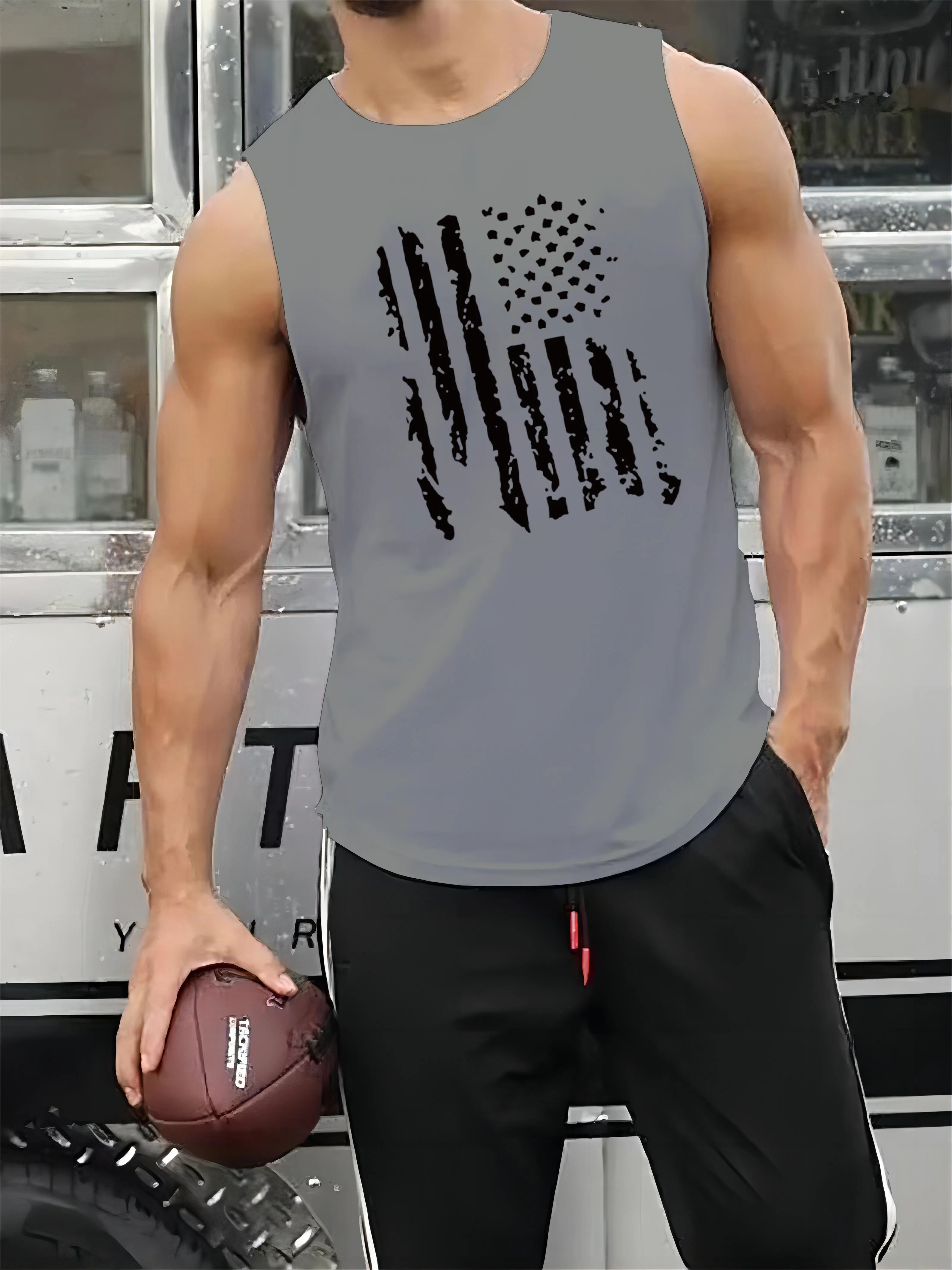 Oddychająca odzież bez rękawów Moda Casual Style Onlyfans Outdoor O Neck Szybkoschnący Tank Top Letni T-Shirt Dla Dorosłych Mężczyzn