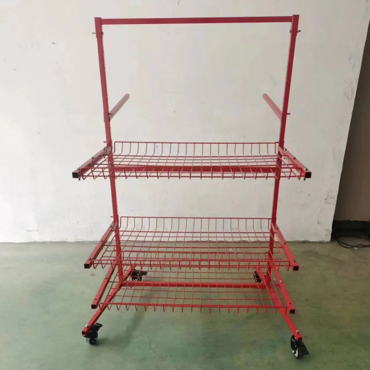 

Metal Shelf Bracket for Auto Parts Storage Removable Trolley Automobile Part Storage Rack Bracket