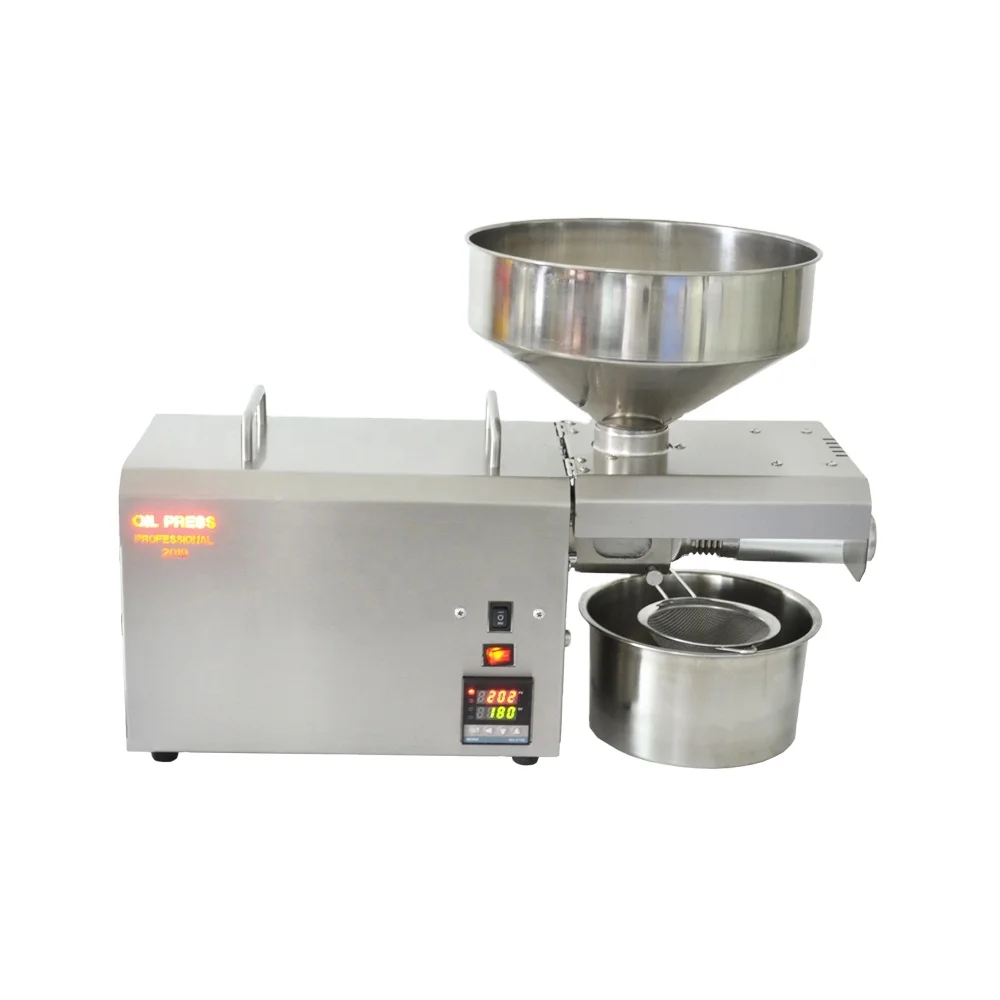 

S8 1500w Homeuse Cold Oil Press Machine/automatic Home Use Oil Presser 6~10kg/hr