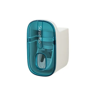 1 قطعة لا لكمة معجون الأسنان عصارة معجون الأسنان المثبتة على الحائط عصارة للأطفال الحمام معجون الأسنان مربع أفضل 10 مبيعات لعبة فرشاة القاطع - No1