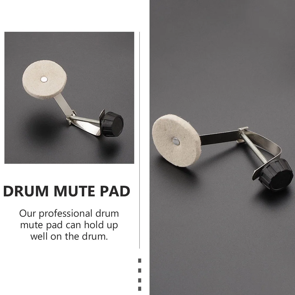 

Mute Pad Sound-falling Practice Pads Electronic Accessories Silver Gel Dampeners Muffler Pads Drum Supply Strong for Drum