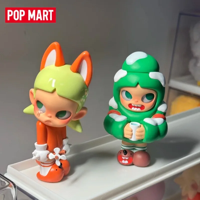 

POP MART Zsiga Walking Into The Forest Series Blind Box Anime Figure Ornaments Collections New Year Gift Toys