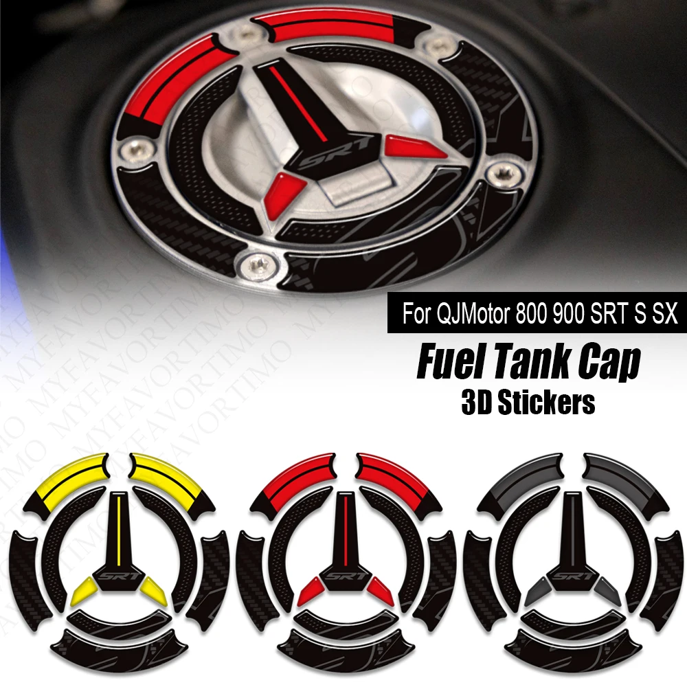 

Motorcycle TankPad Decals For QJMotor QJ Motor SRT 800 900 S X SX Tank Pad Cap Gas Fuel Oil Kit Knee Fender Stickers Protector