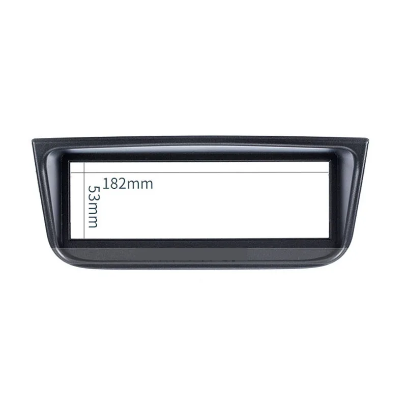 #503N FP-04-02 Car Stereo Radio Fascia Surround Panel for Peugeot 406 (1995-2005) (Black)