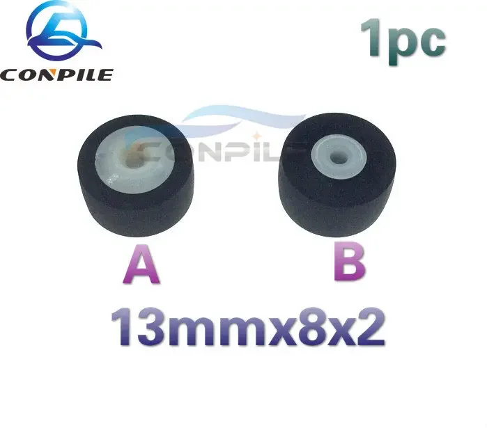 1pc pinch roller for Sharp GF777 9292 6060 Sanyo 9494 Sony 190  Phillips 3301 belt pulley tape recorder cassette deck