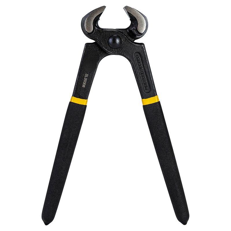 8'' Carpenter Pliers Walnut Plier Professional Flat End Tile Pliers  Crimping Cutting Wire Rolling Repair Tool Hand Tool