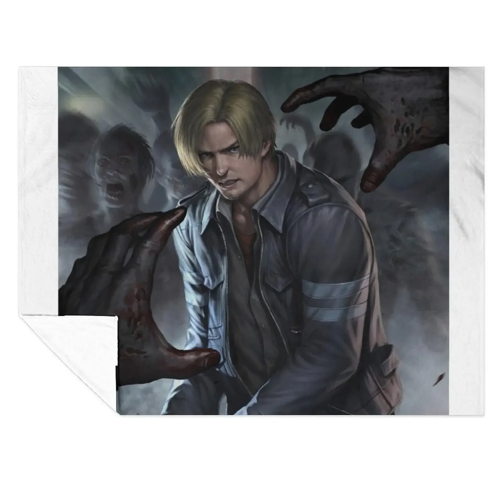 

Leon Kennedy Throw Blanket Soft Plaid Thermal Blankets For Baby Summer Blankets