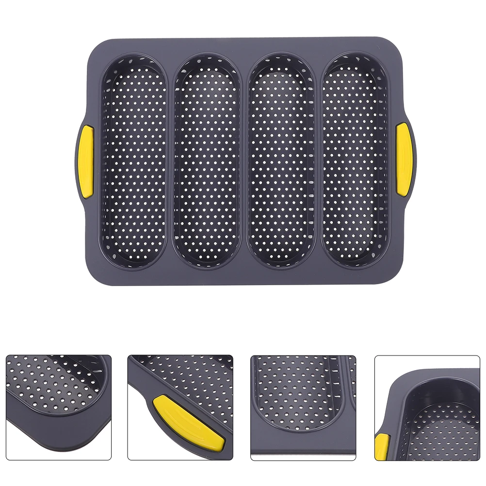 

2 Pcs Baguette Mold Oven Cake Moulds for Baking Household Dessert Molds Bread Pan
