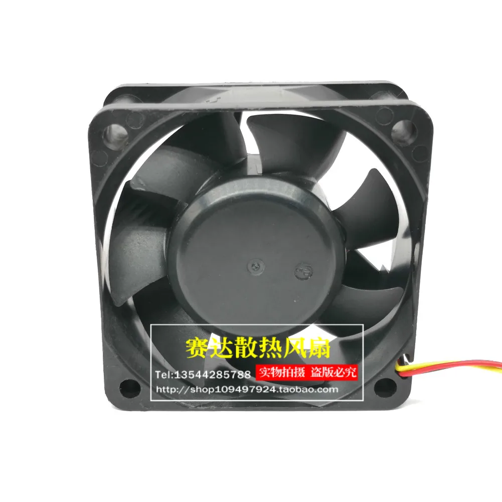 Original D06K-24TU 31B (AX) 6025 24V 0.10A 3-wire cooling fan