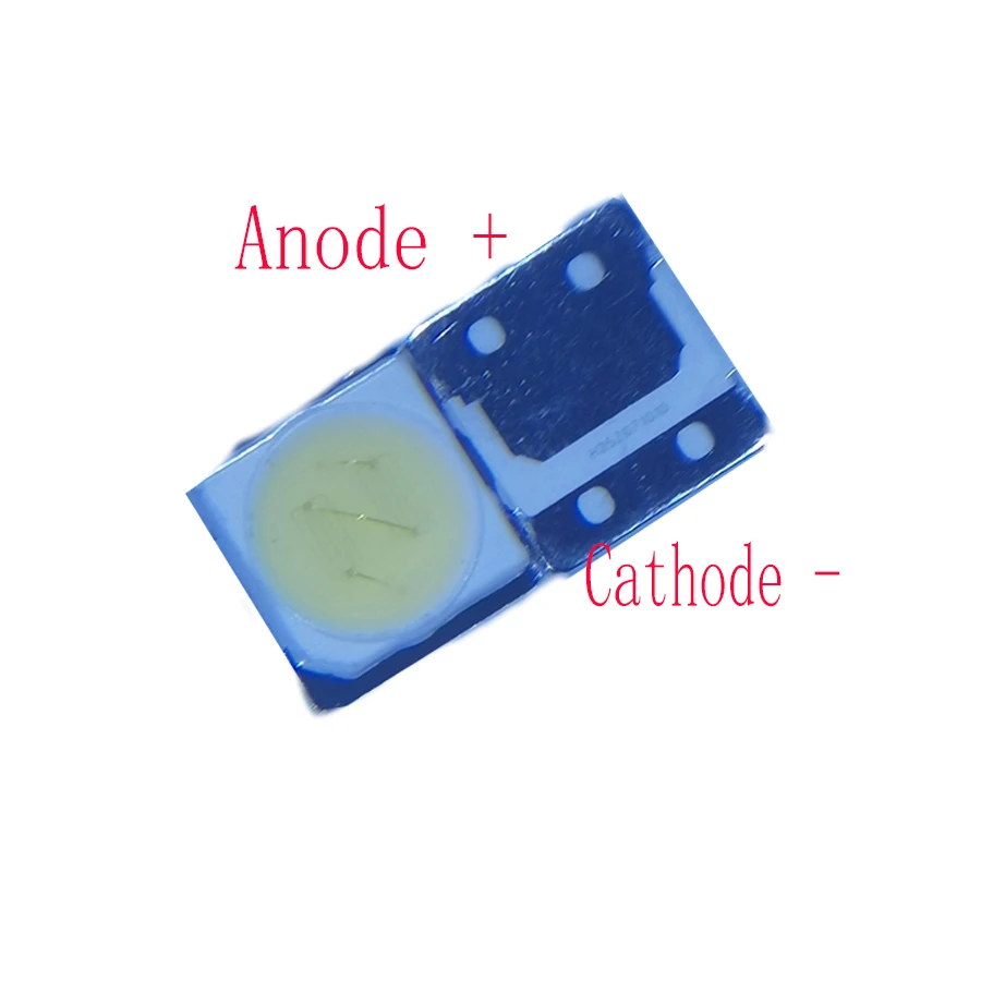 SMD LED 200, 6V, 2W, blanco frío, alta potencia para LG TV/LCD, aplicación de retroiluminación, 3535 Uds./lote