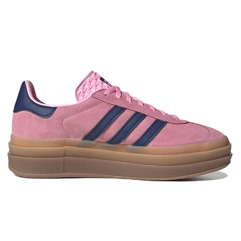 Adidas Originals Gazelle Bold Heighten Pink Skateboarding Shoes for Women Females