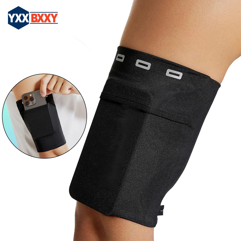 Adjustable Sports Arm Strap - iPhone/Android Phone Holder for Running, Gym - Breathable & Sweatproof