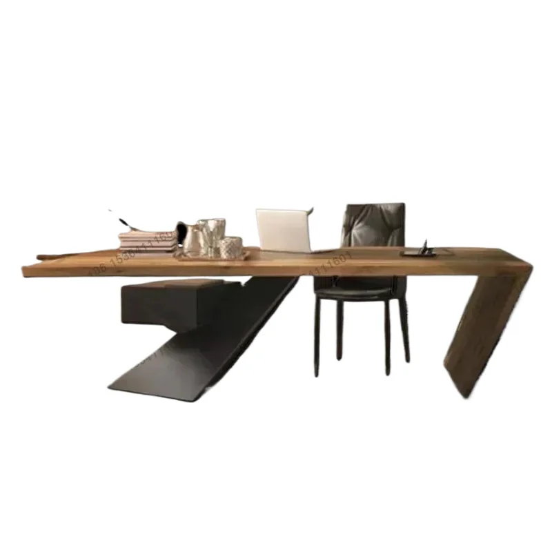 

Эстетический дизайнерский деревянный стол Менеджер Письменный компьютер Современный стол для руководителей Офисная конференц-маза
