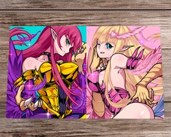 Anime YuGiOh Playmat Harpie Lady Harpie Girl Trading Card Game Mat CCG TCG Playmat tappetino da scrivania tappetino da scrivania e borsa gratuita Mousepad 60x35cm