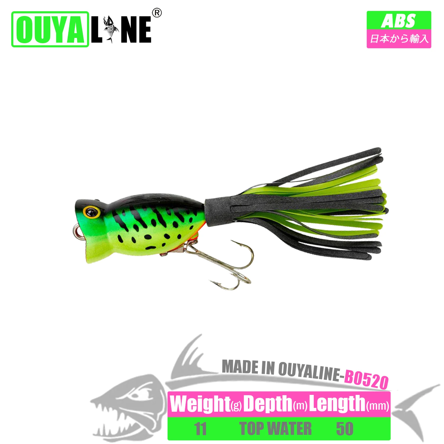 

Floating Popper Fishing Lure Weights 11g 5cm Isca Artificial Articulos Trolling Accessories Blackfish Tackle Goods Leurre Angeln