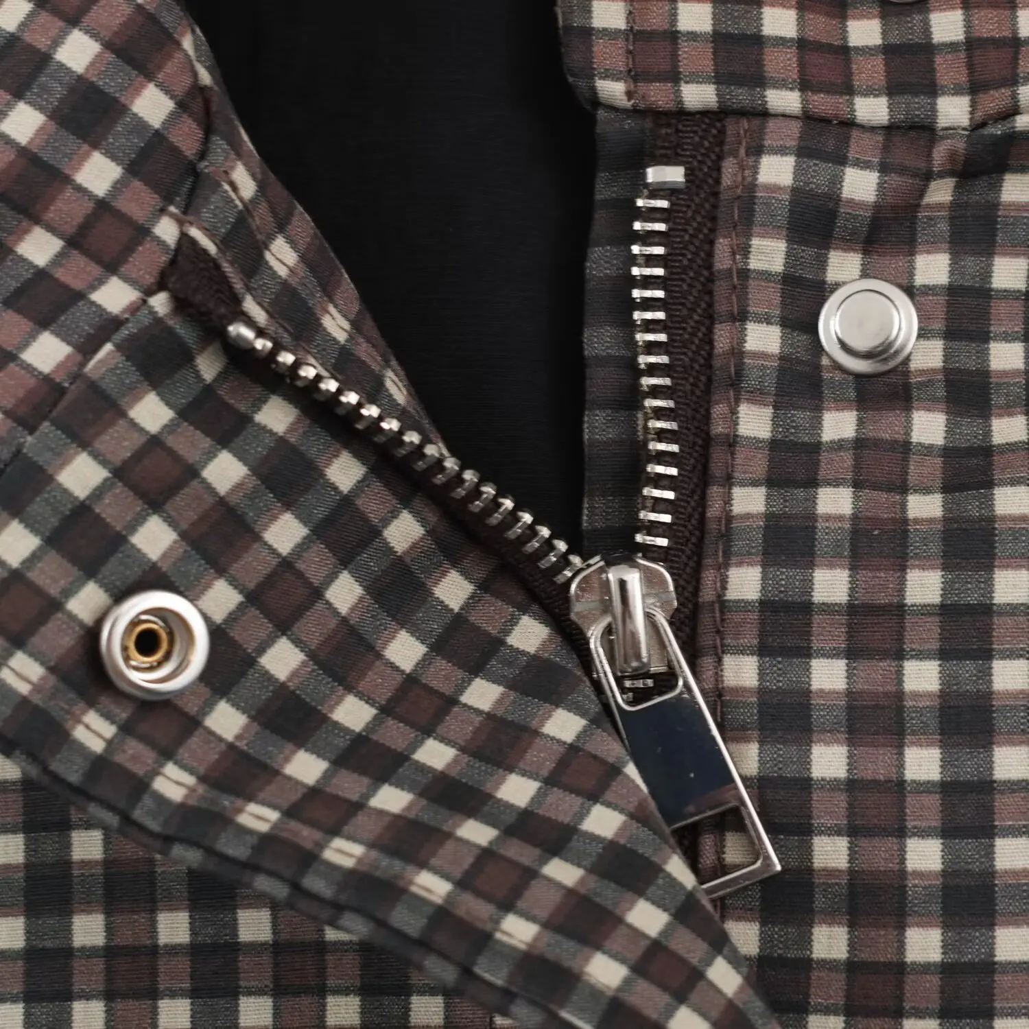 Modische Retro-Karo-Kapuzenjacke für Damen, Langarm, Tailliert, Locker Sitzend, Leichte Oberbekleidung, Mantel, Herbst 2026, Neue Alltagsjacken – Detail 13